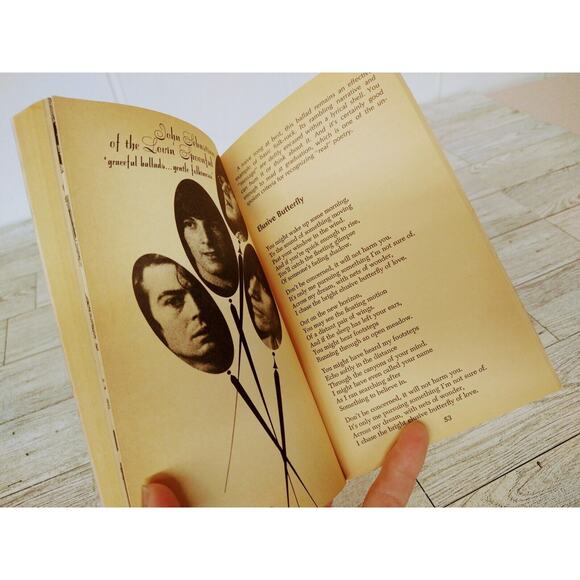 Richard Goldstein’s The Poetry Of Rock Lyrics Bantam 1976 PB 12th Printing - Picture 4 of 14